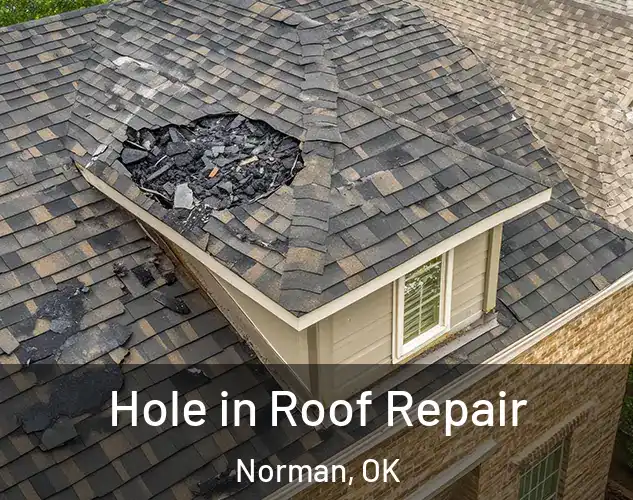  Hole in Roof Repair Norman, OK
