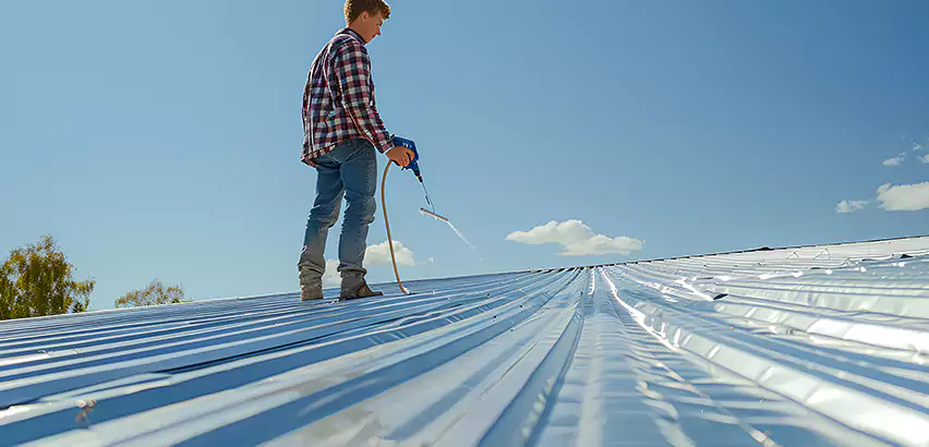 EPDM Roofing Installation Drip Edge in Norman