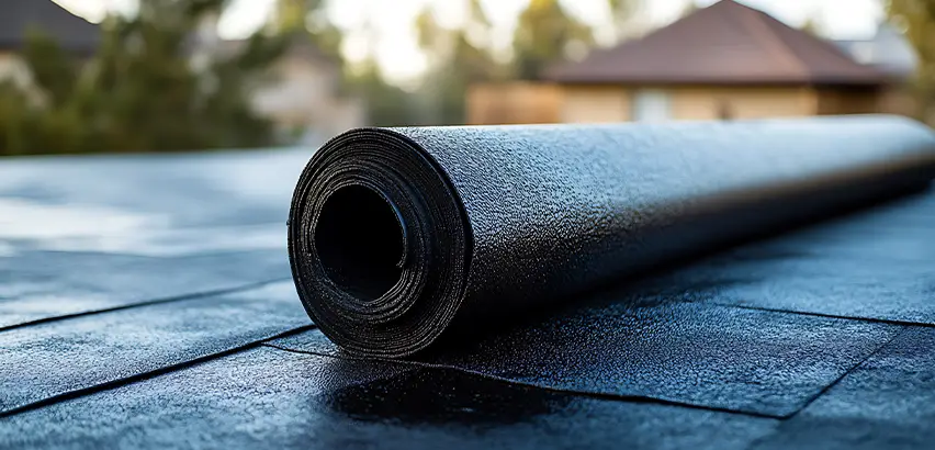 Rubber Flat Roof Replacement in Norman