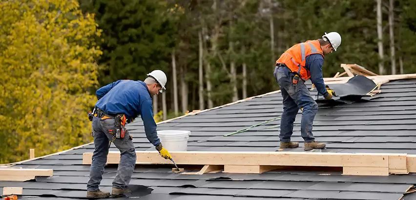 Garage Felt Roof Replacement in Norman