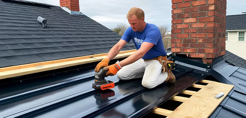 Metal Barn Roof Replacement in Norman