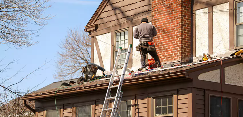 Roof Siding Trim Repair in Norman