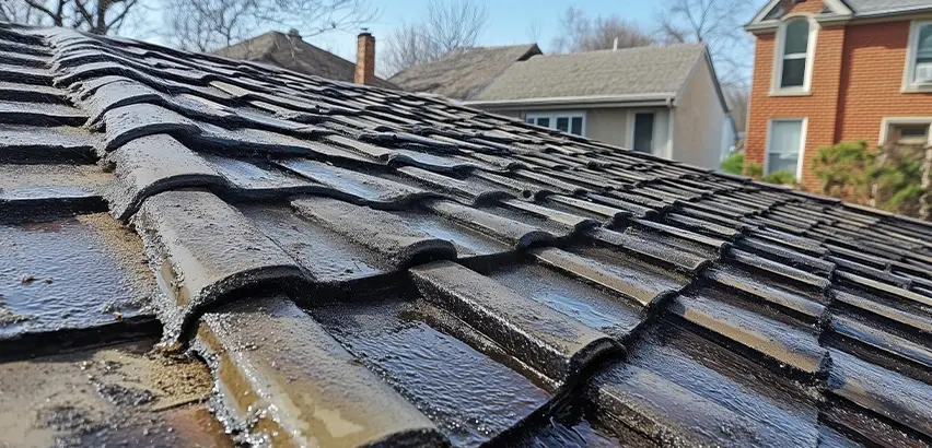 Shingle Roof Leak Replacement in Norman