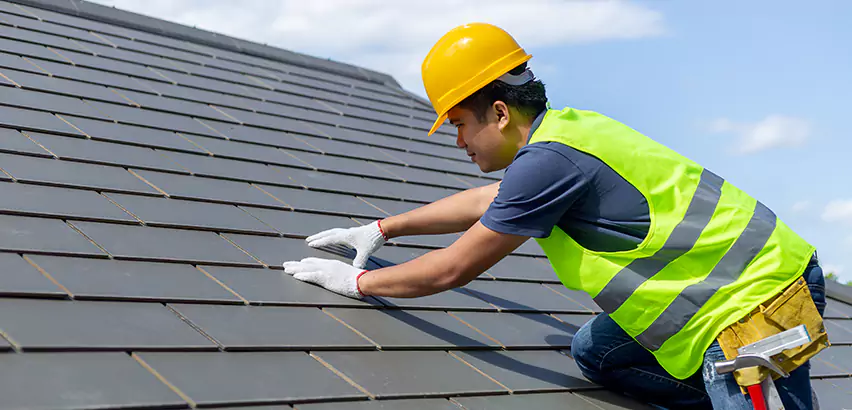 Slipped Slate Repair in Norman