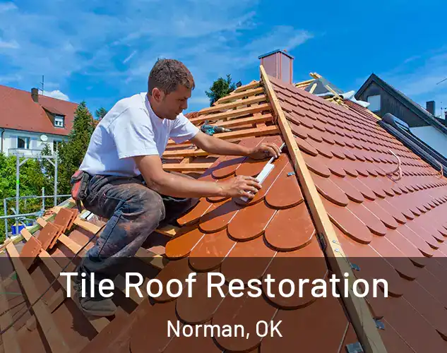  Tile Roof Restoration Norman, OK