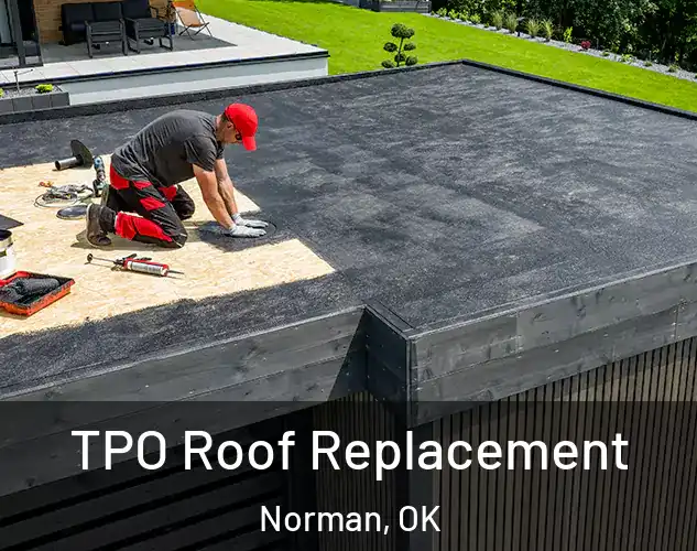  TPO Roof Replacement Norman, OK